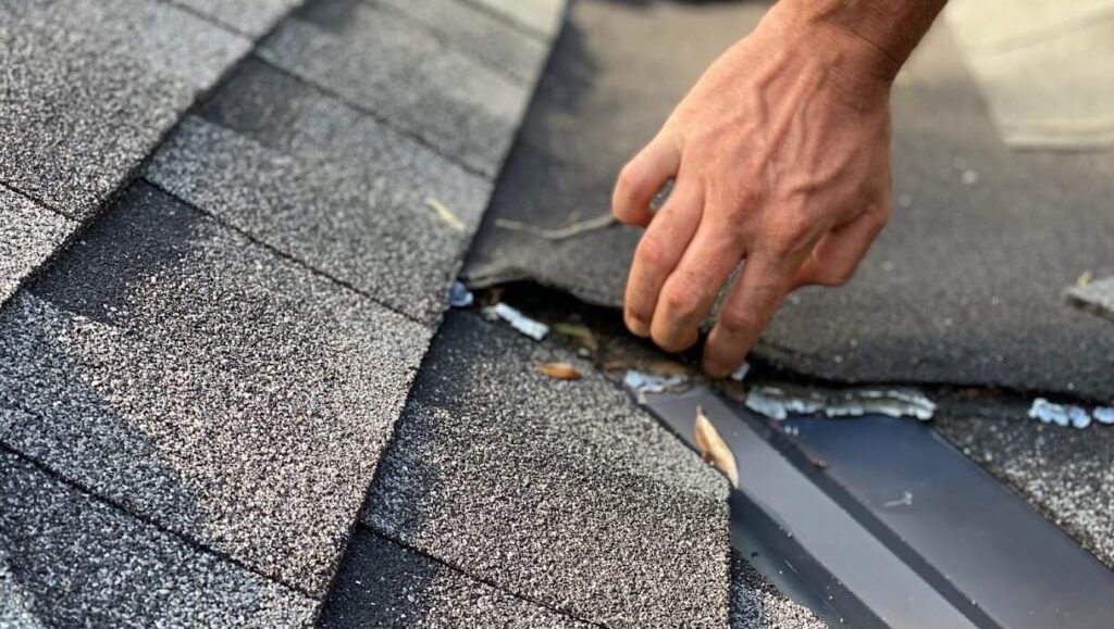 roof repair preparation