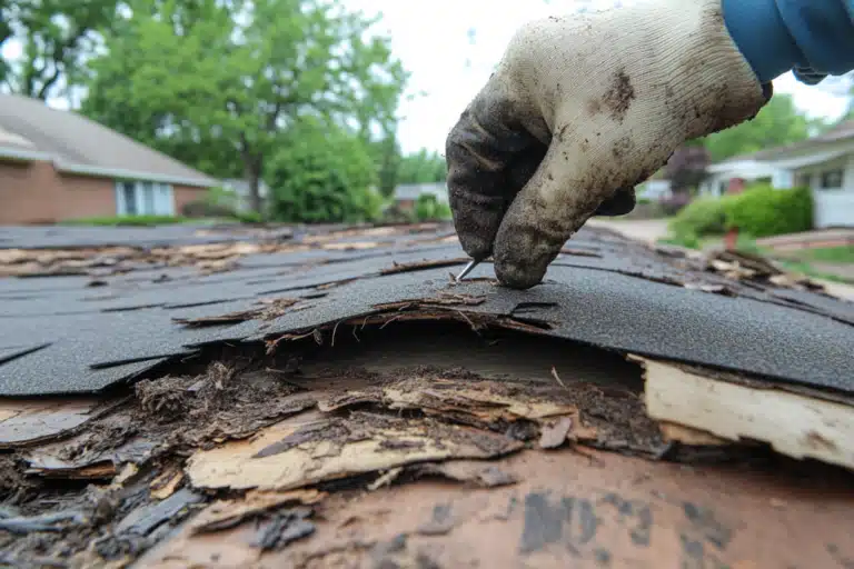 storm damage repair in Garden City